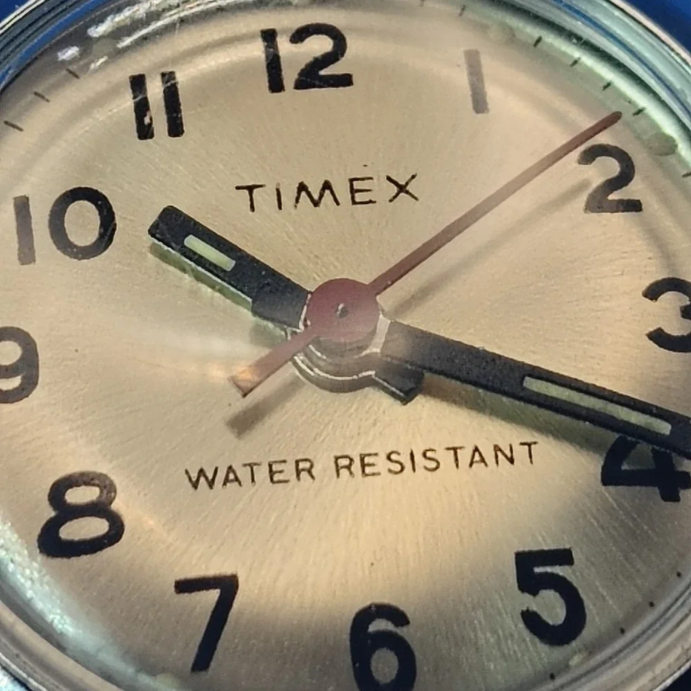 Vintage 1976 Timex Mechanical Manual Wind‎ 24mm Women's Watch Fully Restored